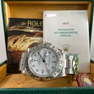 Rolex Oyster Perpetual Explorer II - 2000 - "Polar" - 16570 *UNPOLISHED*