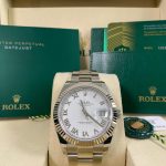 Rolex Datejust 41 - 2025 - White Roman Dial - Oyster Bracelet - 126334 *FULL SET*