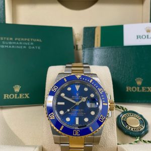 Rolex Submariner Date - 2019 - "Bluesy" - 116613LB *FULL SET*