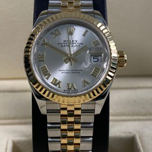 Rolex Lady-Datejust - 2018 - Silver Roman Dial - 279173 *FULL SET*