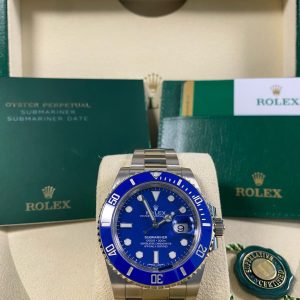Rolex Submariner Date - 2019 - "Smurf" - 116619LB *FULL SET*