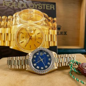 Rolex Lady-Datejust - 1991- Factory Diamond Dial & Bezel - 69138
