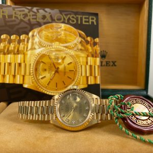 Rolex Lady-Datejust - 1991 - Champagne Diamond Dial - 69178