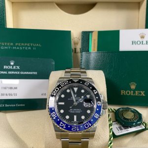 Rolex GMT-Master II - 2015 - "Batman" - 116710BLNR *FULL SET*