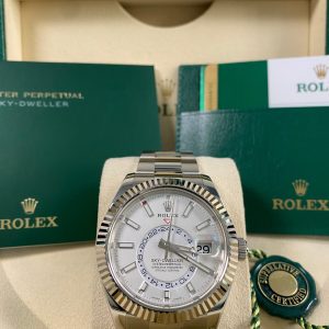 Rolex Sky-Dweller - 2018- White Dial - 326934 *UNPOLISHED*