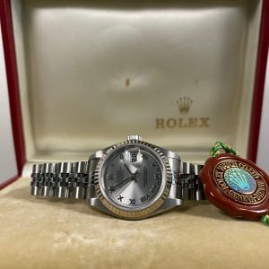 Rolex Lady-Datejust 26 - Rhodium Roman Dial - 79174