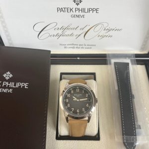 Patek Philippe Calatrava 40mm 18k White Gold 40mm Textured Dial 5226G-001