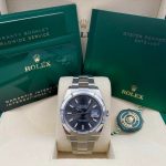 Rolex Date Just 41mm Smooth Rhodium Dial Oyster Bracelet 126300 2025